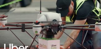 우버, 맥도날드 햄버거 드론배달 시험 시작